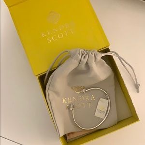 Kendra Scott silver cuff bracelet